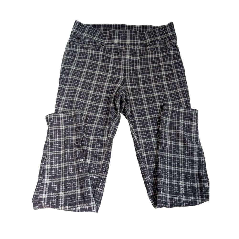 Seven7 Pull On Legging Pants Womens M (actual 30x25) Multicolor Plaid Casual